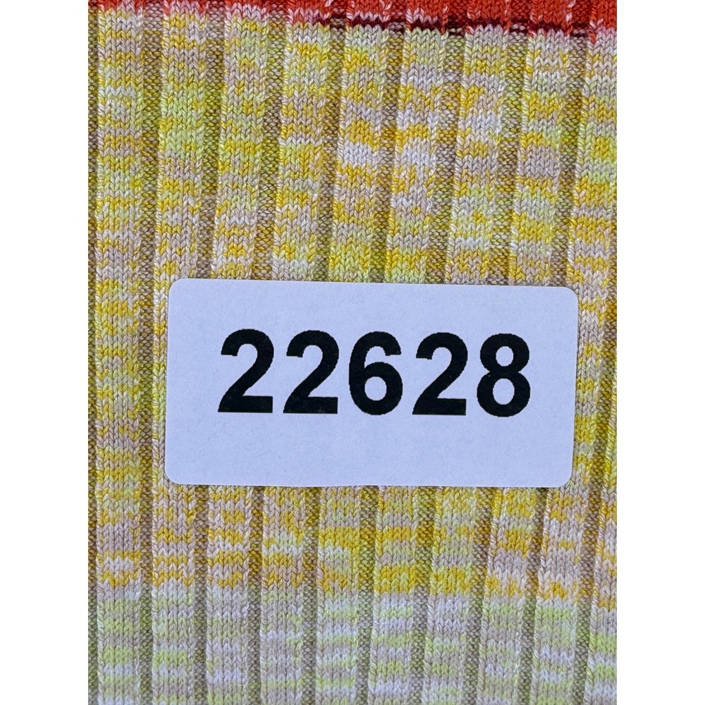 STAUD Shoko Women Multicolor Rainbow Striped Ribbed Button Front Maxi Dress XS - Picture 10 of 10